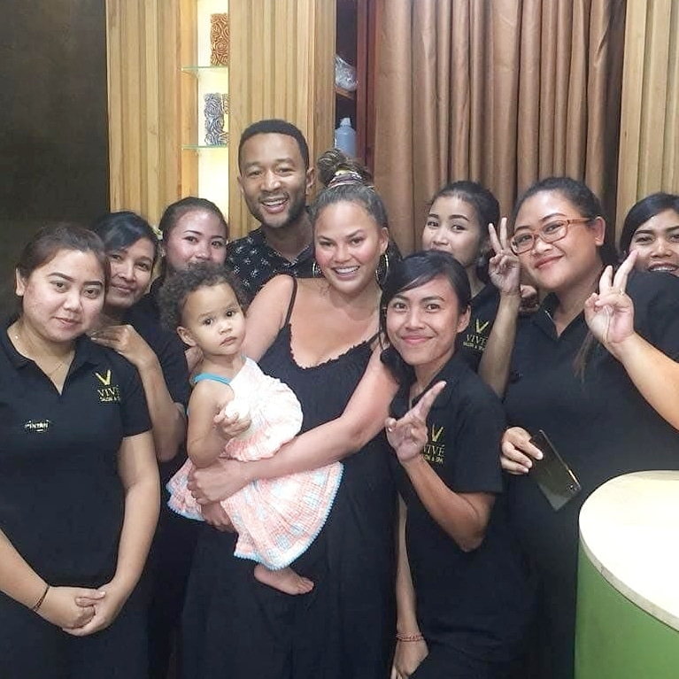 John Legend and Family
