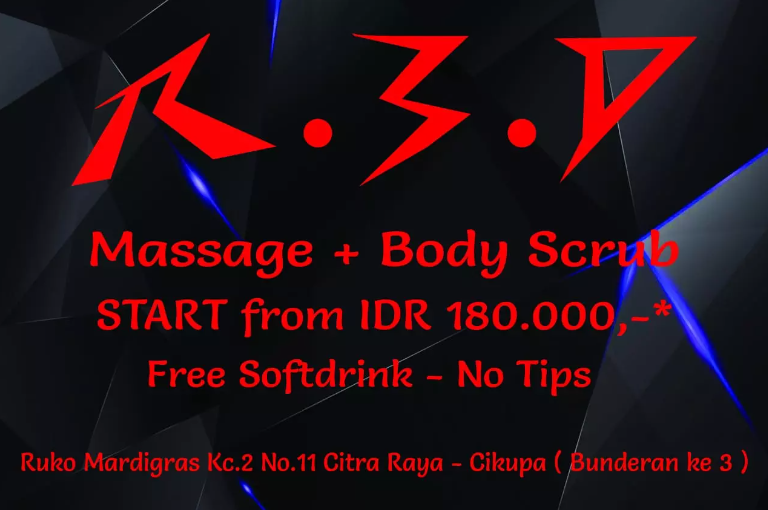 R3D Massage Cikupa Tangerang