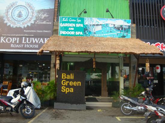 Entrance Bali Green Spa
